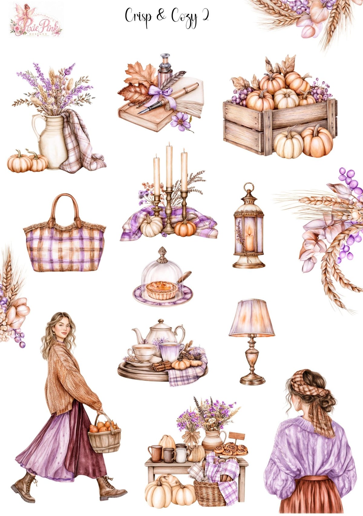 *TANGIBLE* Crisp & Cozy 2 Sticker Sheet