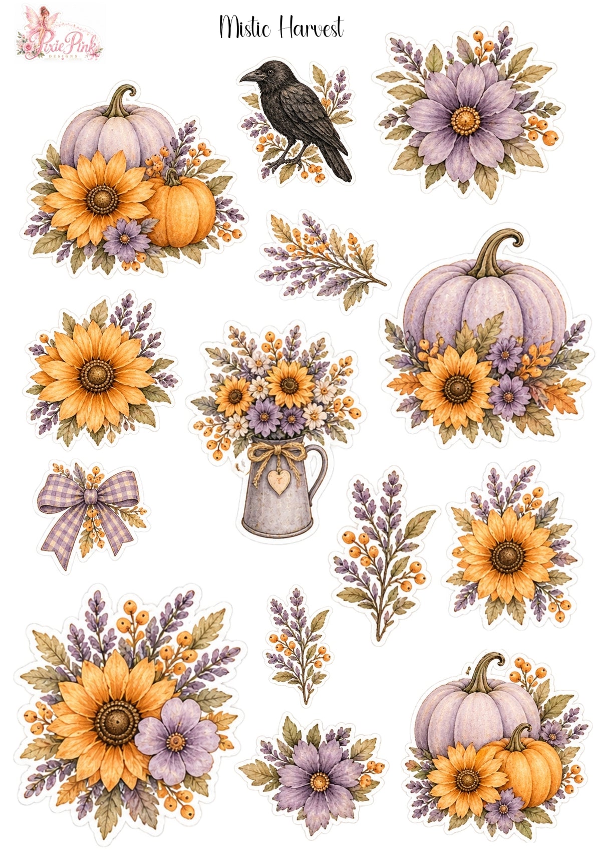 *TANGIBLE* Mistic Harvest Sticker Sheet