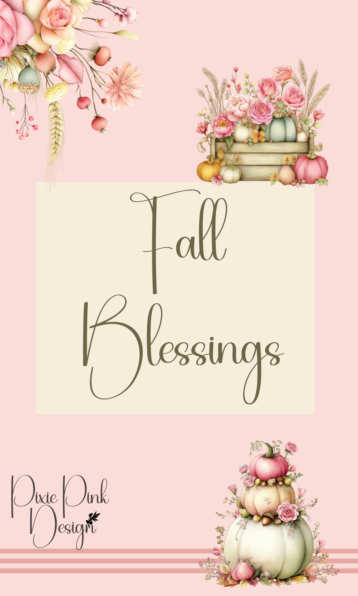 Fall Blessings Sticker Book