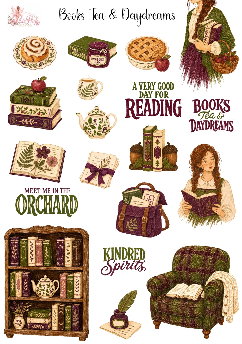 Printable Stickers – Page 9 – Pixie Pink Designs