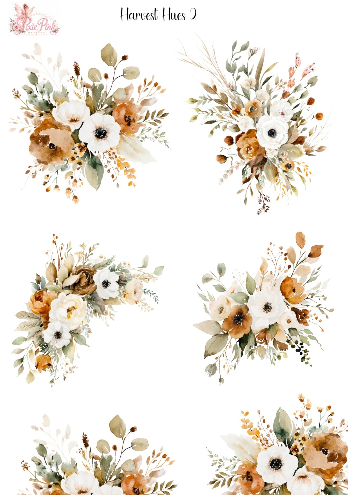 *TANGIBLE* Harvest Hues 2 Stickers