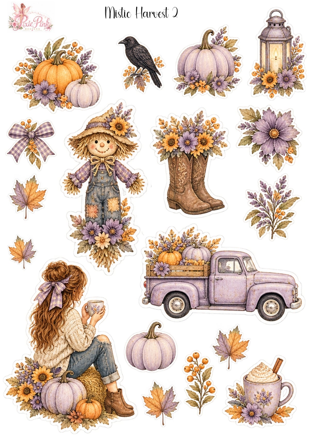 *TANGIBLE* Mistic Harvest 2 Sticker Sheet
