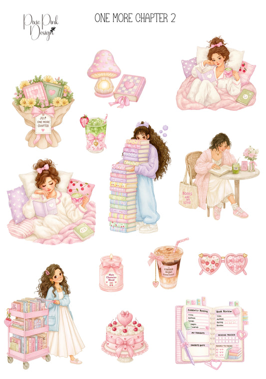 *TANGIBLE* One More Chapter 2 Sticker Sheet